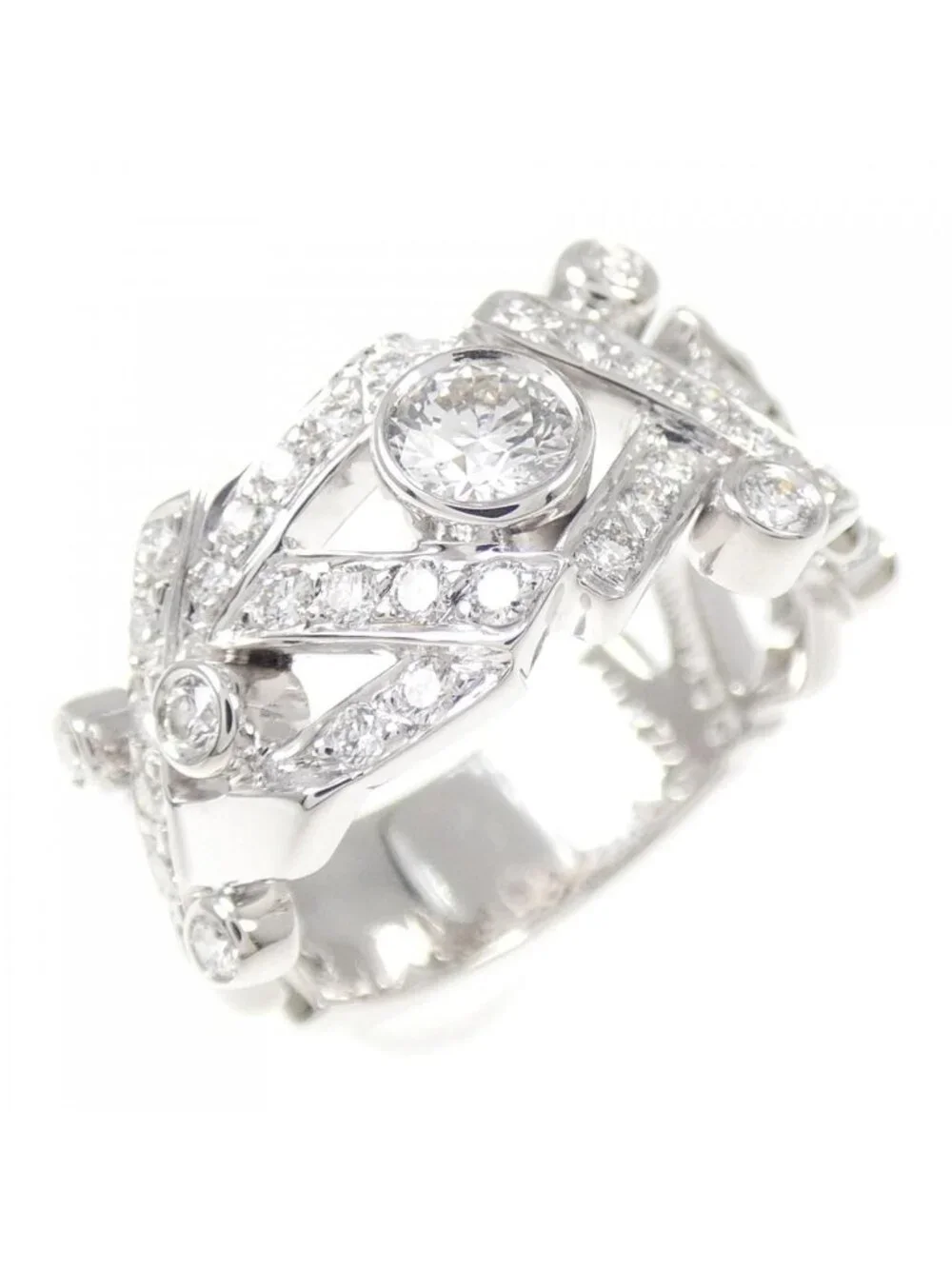Chanel Christo Glass Ring